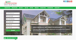 Desktop Screenshot of nhabinhduong.com.vn